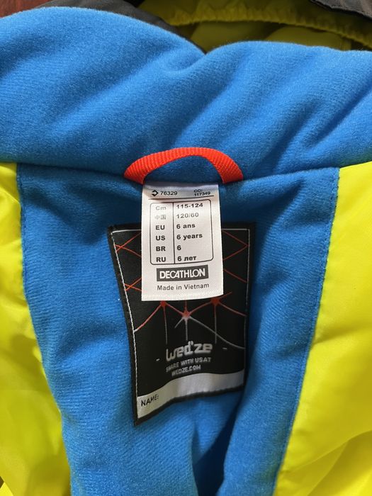 Blusão de neve Wedze 6 anos