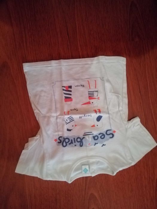 6 t-shirts manga curta, tuc tuc, 18-24 meses