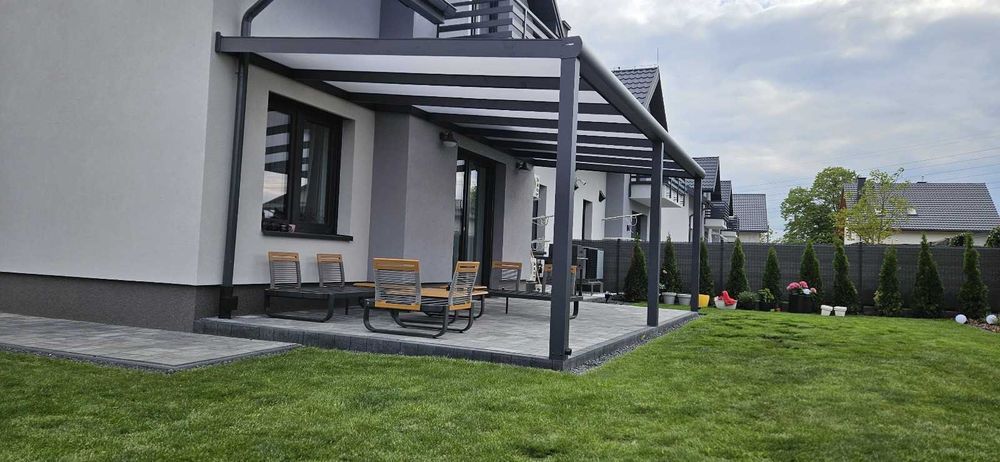 Zadaszenie tarasu, pergola, ogród zimowy, szklany, patio, oranżeria