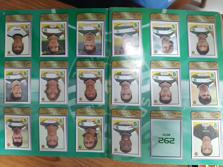 Caderneta Futebol, Época 2002-2003 Panini