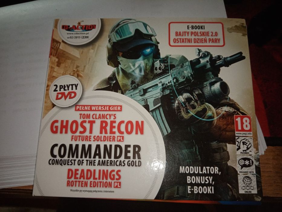 CD-Action 02/2015 #239 – KOLEKCJONERKA Ghost Recon: Future Soldier