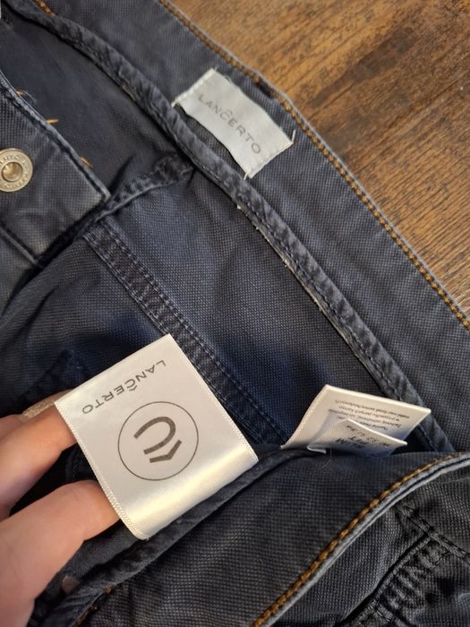 Spodnie Lancerto granatowe