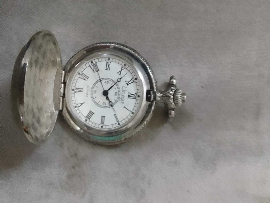 Bonita coleção de 6 relógios de bolso