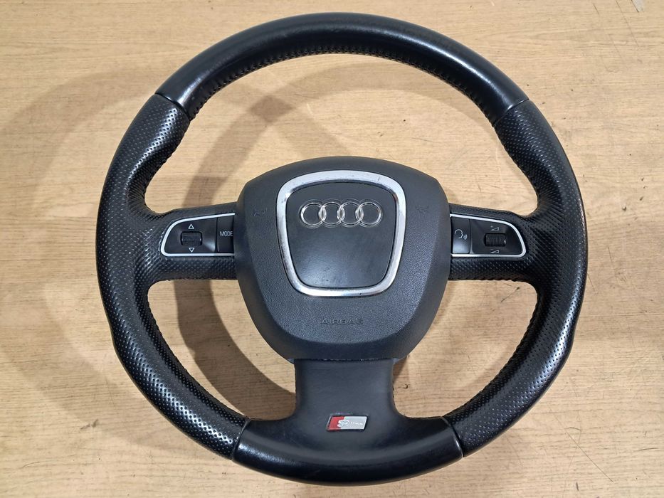 AUDI A4 B8 A5 8T S-line kierownica poduszka AirBag wiązka łopatki F1