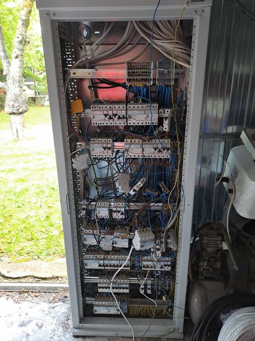 Rozdzielnia skrzynka elektryczna