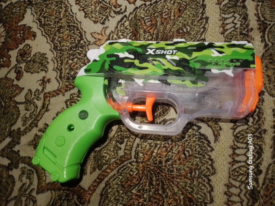 Водный пистолет бластер Zuru X-Shot Fast Fill Skins Nano Jungle Camo