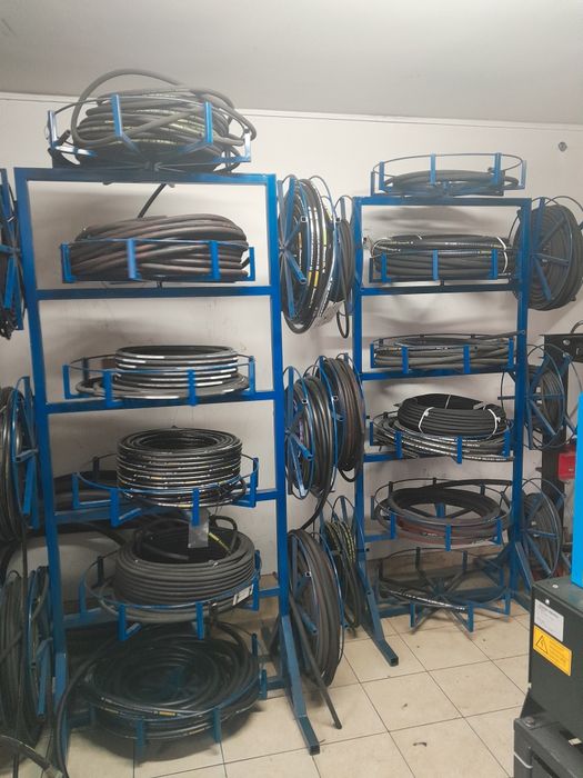 Regał na węże hydrauliczne Stojak na węże hydrauliczne NOWY FV