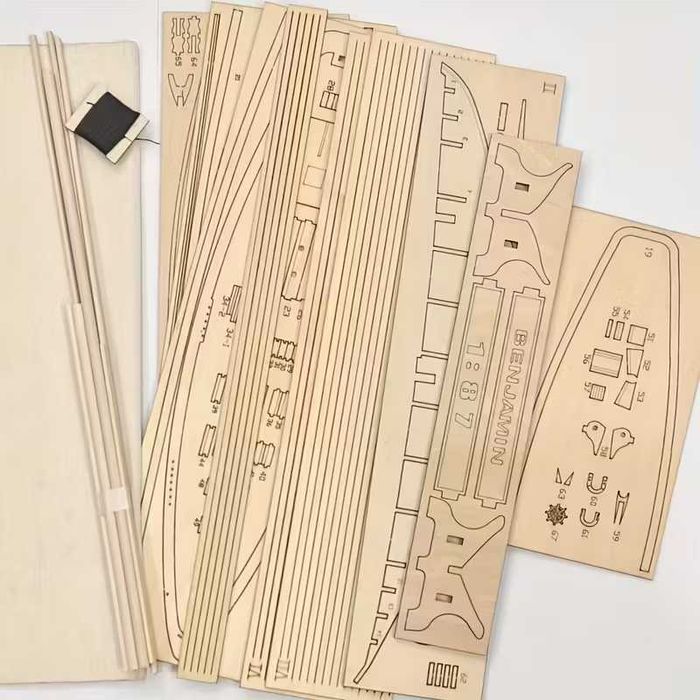 1:87 Модель вітрильника Benjamin  Smooth Sailing