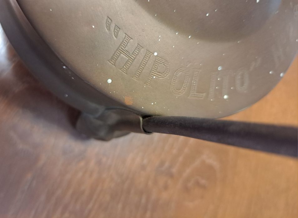 Maquina a petróleo marca HIPÓLITO, rara.