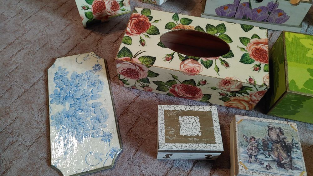Ozdoby Decoupage