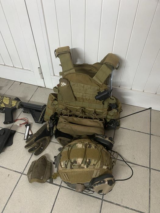 Equipamento e armas airsoft