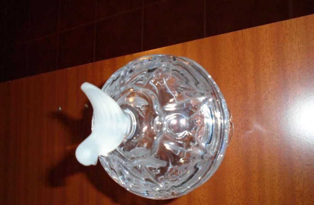 Cristal - duas peças lindíssimas  novas.