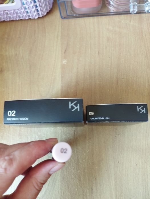 Набір косметики Kiko milano пудра рум'яна тіні