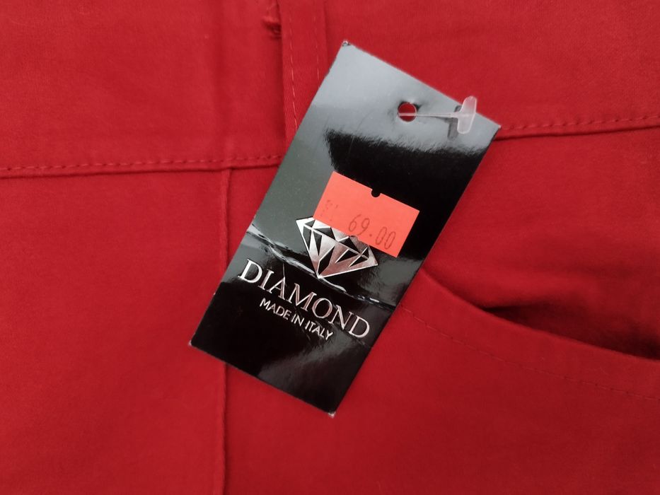 Włoskie spodnie damskie L