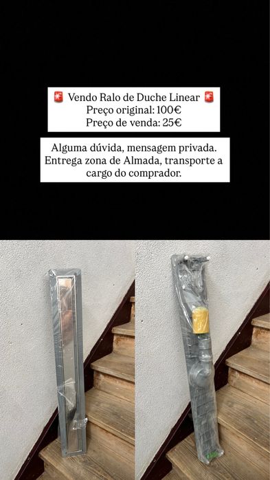 Ralo de Duche Linear