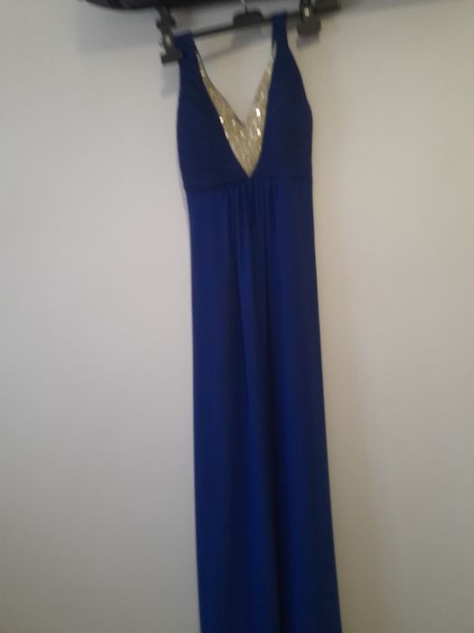 Vestido de senhora S azulao usado apenas uma só vez.