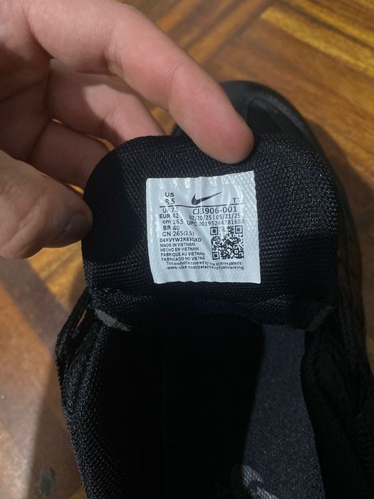 Nike Air Max 95 triple Black 42 novos