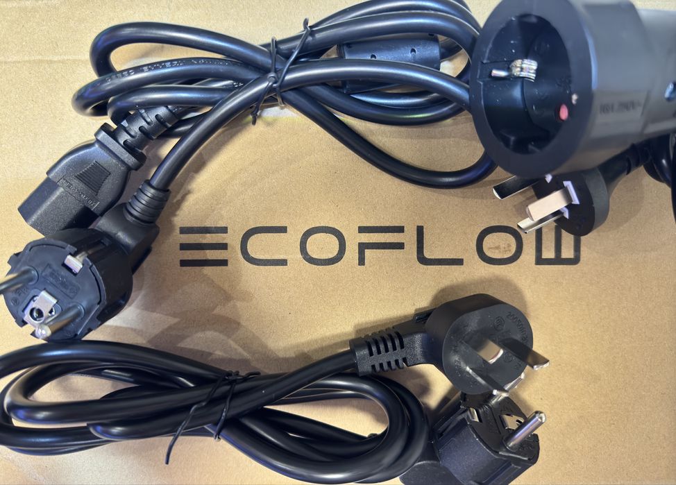 Кабель EcoFlow, вилка-вилка, EU-CN, EU-SA, EU-UK, EU-EU, вилка-розетка