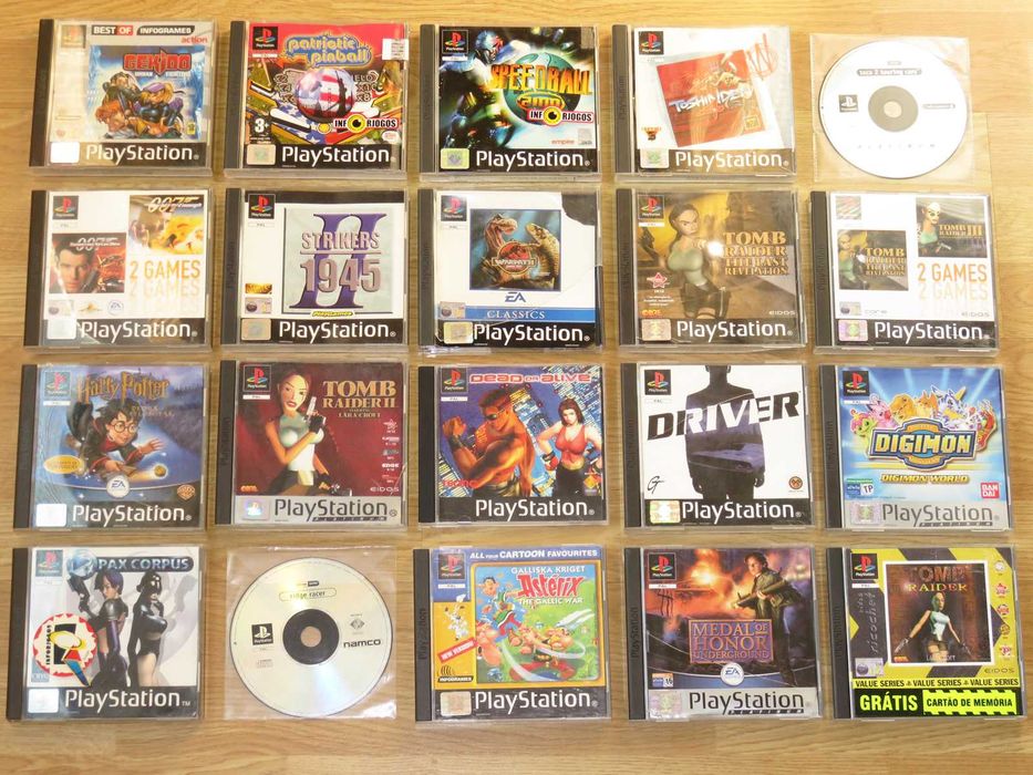 Playstation 1: Acessórios, Arcade Stick, Comando, Consolas, Jogos ...