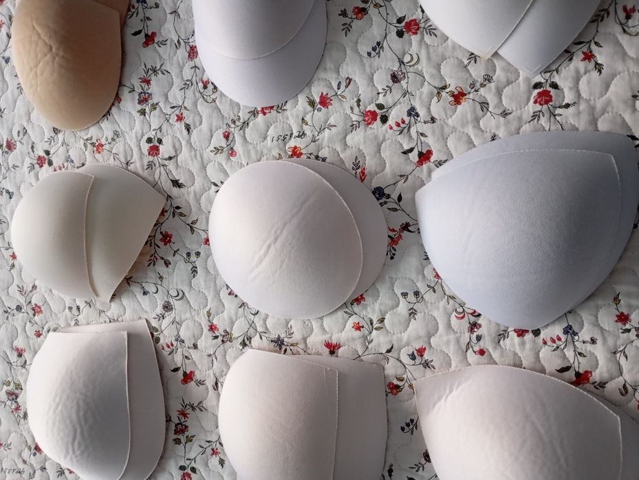 Almofadas para sutiãs/bikinis