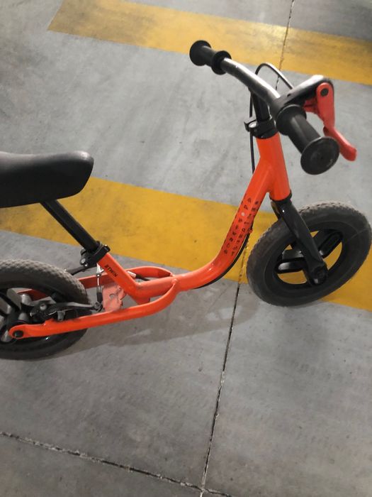Bicicleta sem pedais mais trotinete