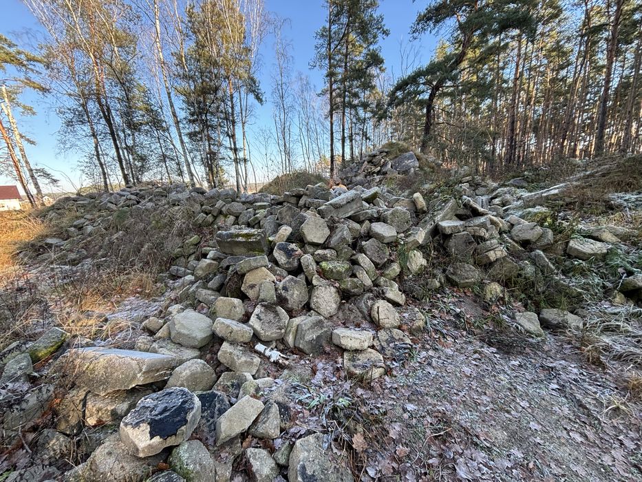 Trylinka, kostka betonowa, gruz. Oddam za darmo.