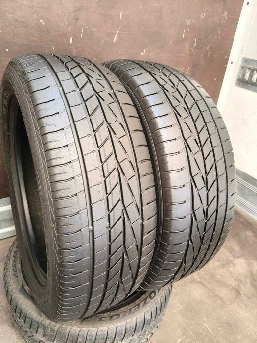 GoodYear Exellnce 235/55r19 made in Germany 2шт, 5,5мм, ЛЕТО. Привезены из Германии