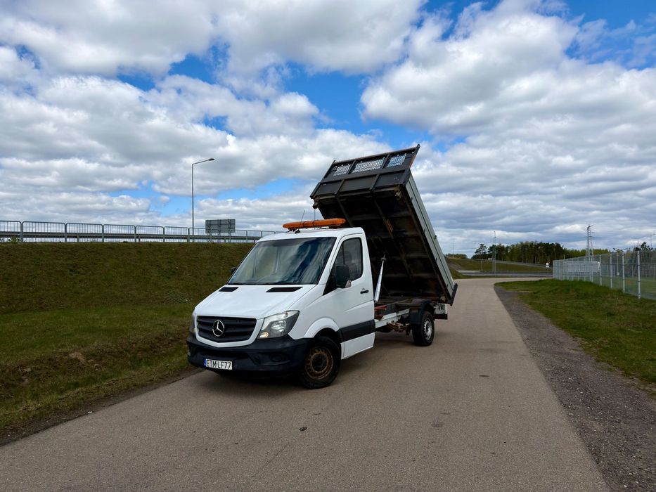 Mercedes-Benz Sprinter  Wywrot 3 stronny, I właściciel, bezwypadek, salon PL, kam cofania, hak