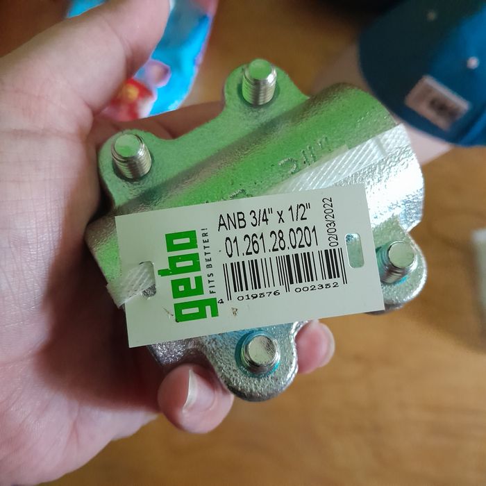 Obejma trójnik Gebo 3/4×1/2