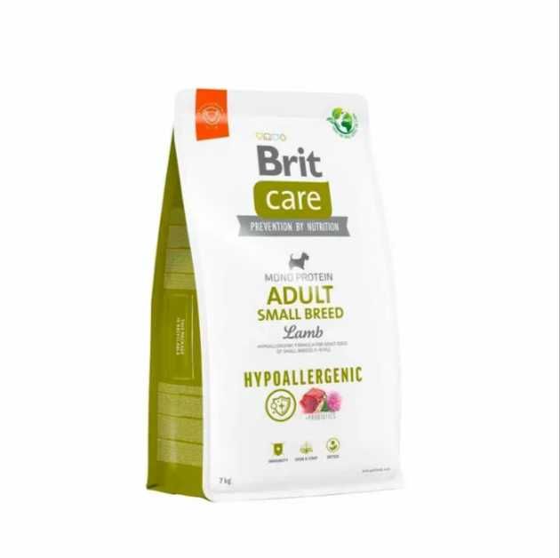 Корм для собак Brit Care Adult Small Breed Lamb  3кг Срок:07,26