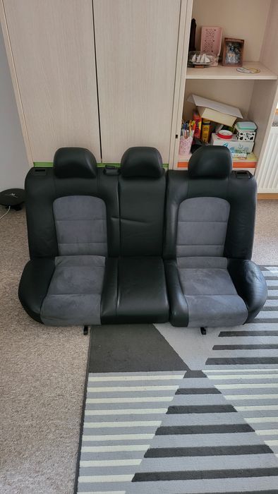Kanapa  Seat Leon 1m skóra alcantara super stan