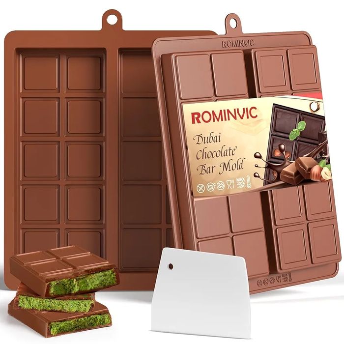 Forma silikonowa czekolada dubajska 2szt.