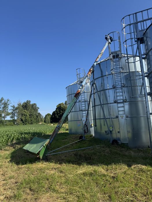 Żmijka zbożowa 10m przenośnik ślimakowy żmijka do zboża