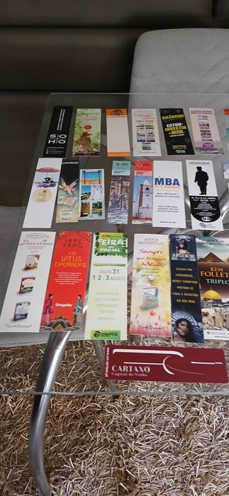 30 Marcadores de livros, novos