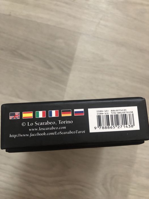 Карты  Ло скарабео Таро Викканский оракул оригинал серебряное теснение