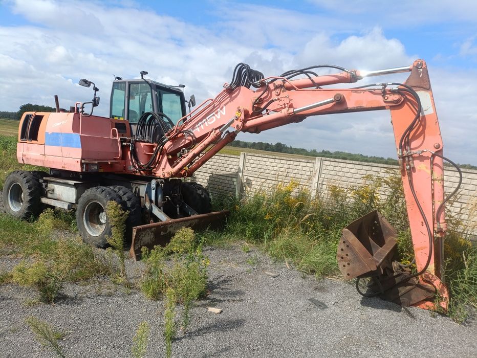 Fiat Hitachi pH 115 koparka kołowa jak liebherr cat JCB