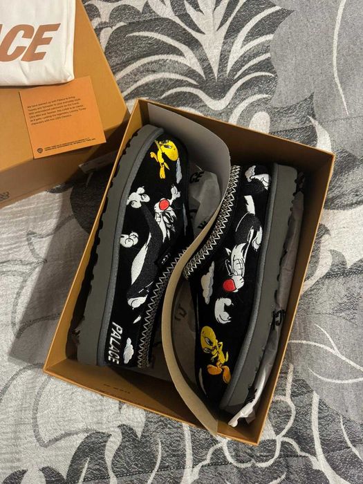 UGG x Palace edição especial – Pantufas Looney Tunes (NOVAS)