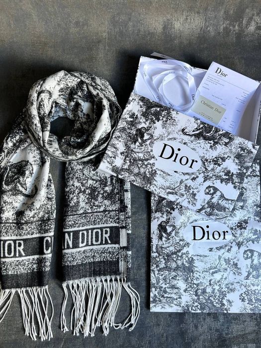 Шарф Christian Dior кашемір
