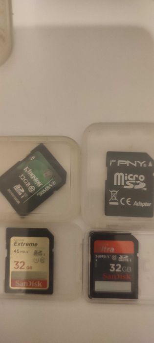 Cartões SD como novos