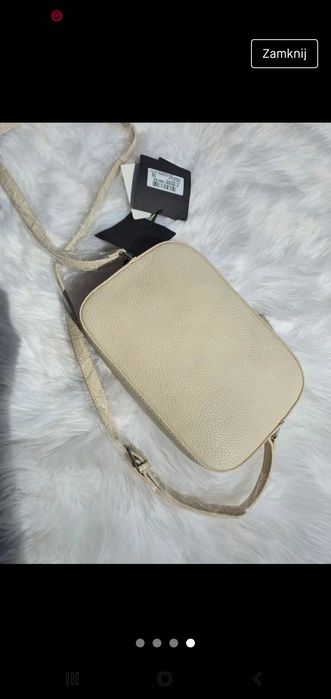 Torebka twin set twinset my twin jak nowa oryginalna beżowa kremowa