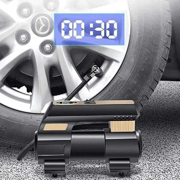 Автомобільний компресор Air Compressor Pump LB-70 SC з LED-екраном