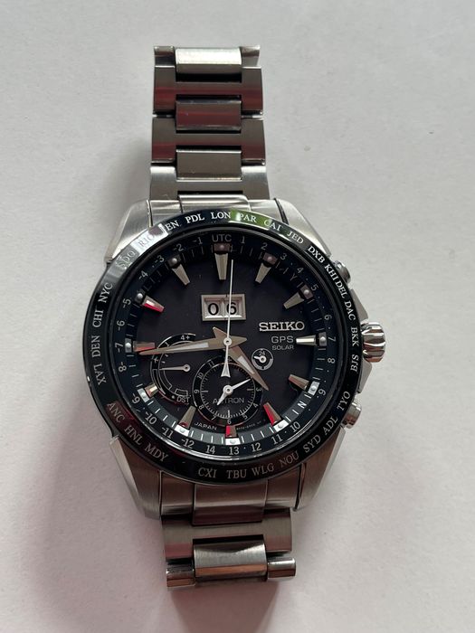 Seiko Astron 8X42-0AC0-3 gps solar 2 ogniwa do bransolety instrukcja.