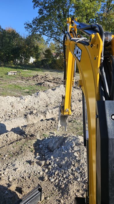 Usługi minikoparką