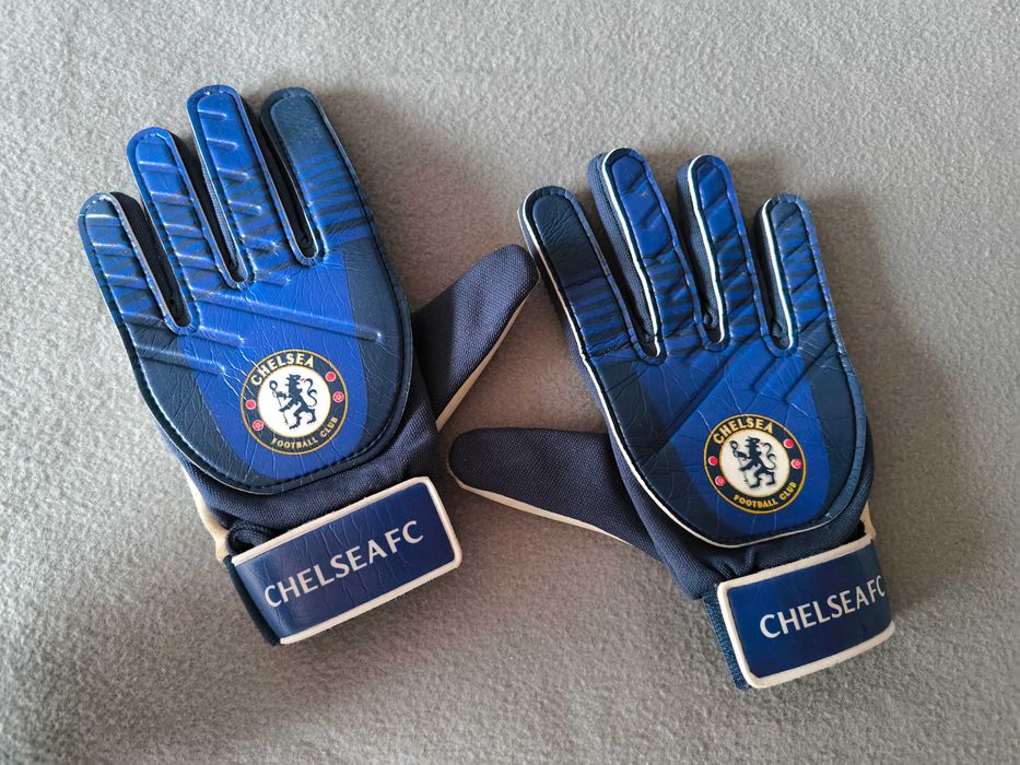 Детские вратарские перчатки — ФК Челси FC Chelsea размер 8