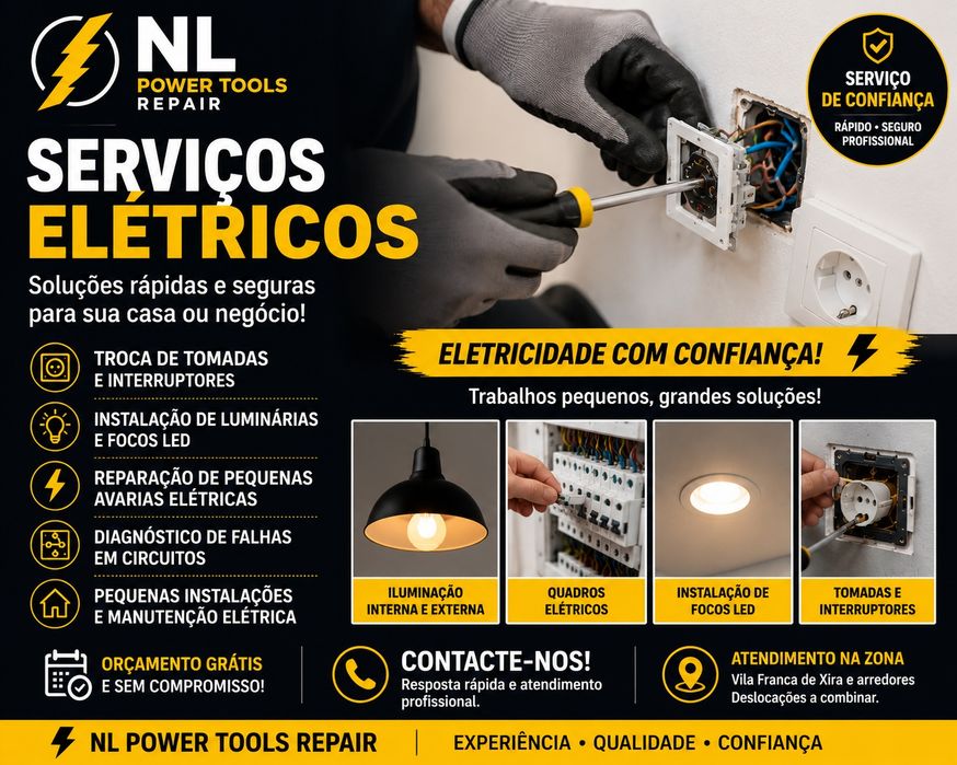 Electrecista ao domicílio