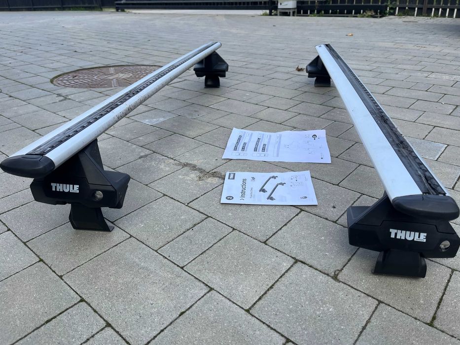 Thule WingBar Evo 7114 + 7105 + Kit 5237 | Toyota RAV4 2019–2025 BEZ RELINGÓW