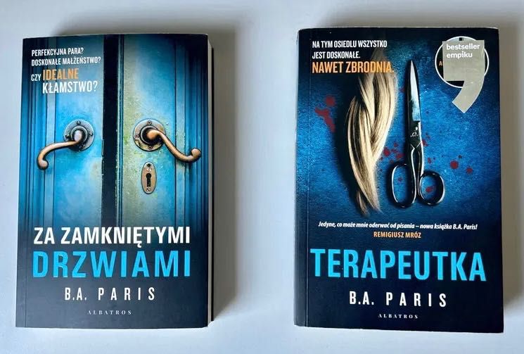 B.A. Paris - zestaw książek