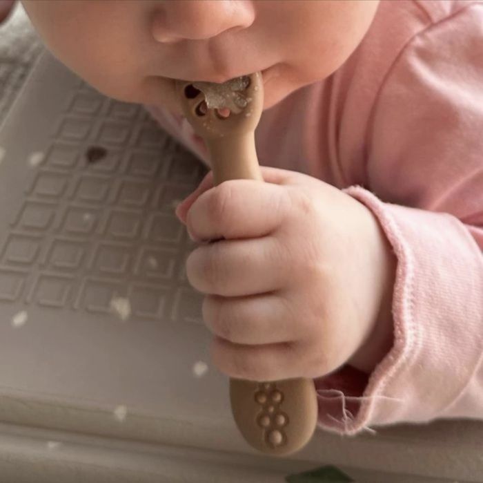 Силиконовая тренировочная ложка, Силіконова тренувальна ложка