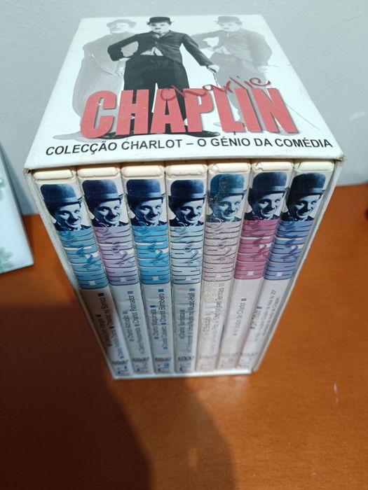 Colecção de 7 DVDs de Charlie Chaplin (portes grátis)