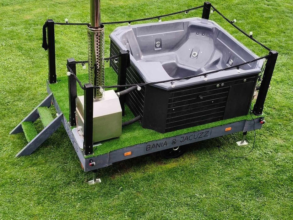Wynajem Mobilna Balia Jacuzzi Baligród Polańczyk Lesko